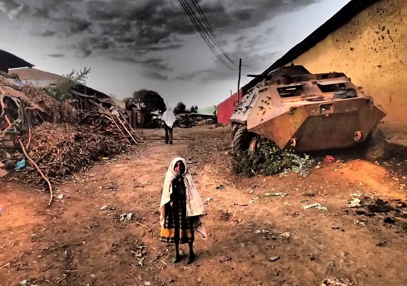Kort over Afrika